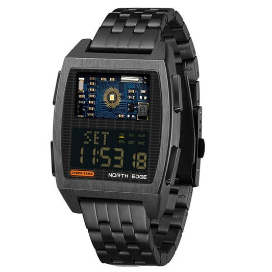 CYBER TANK Men's Outdoor Sports Swimming Watch 50M waterproof - NORTHEDGE