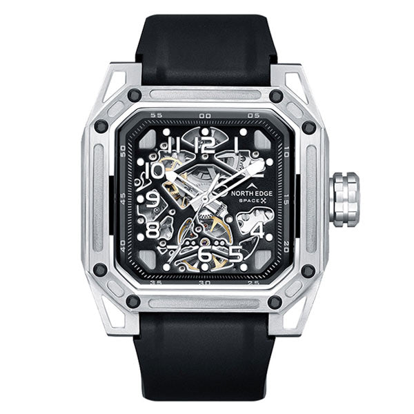 NORTH EDGE SPACE X Swimming Watch Mechanical Watch Self-Winding 100M W