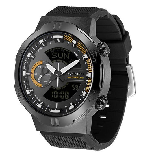 HORNET Speedometer Automatic Illumination Swimming Watch 50M Waterproof World Time Outdoor Sports Ride - NORTHEDGE