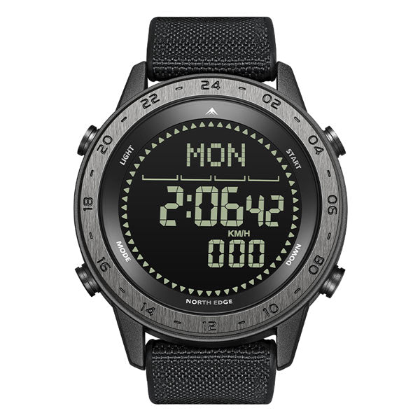 TANK 3 Outdoor Compass Waterproof 50M Military Style Digtal Sports Watch - NORTHEDGE