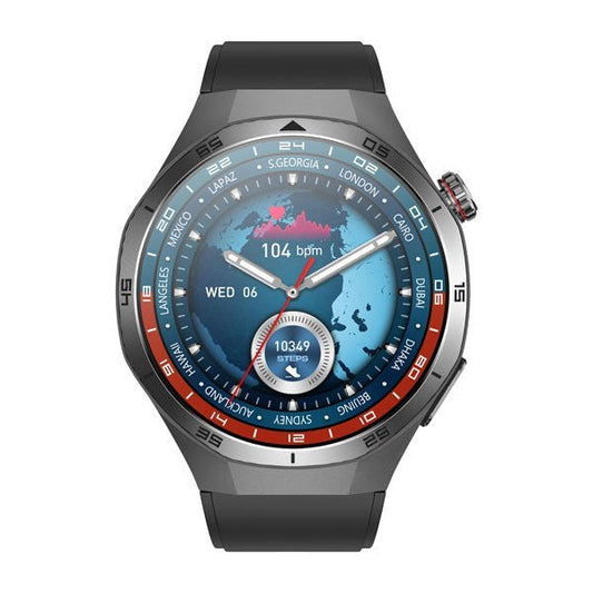 NORTH EDGE ET456 1.56 Inch AMOLED Screen ECG Micro Physical Examination Smartwatch Men's Watch Waterproof - NORTHEDGE
