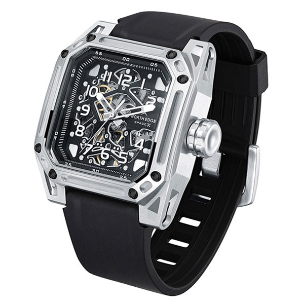 NORTH EDGE SPACE X Swimming Watch Mechanical Watch Self-Winding 100M W