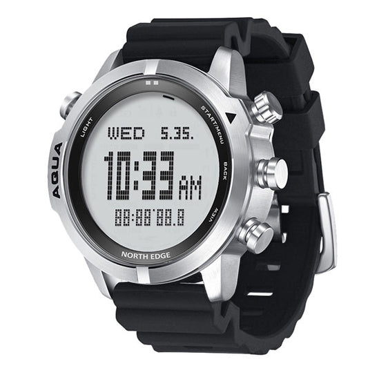 AQUA Scuba Diving Professional Diving Computer NDL 100M Waterproof Altimeter Barometer Compass - NORTHEDGE