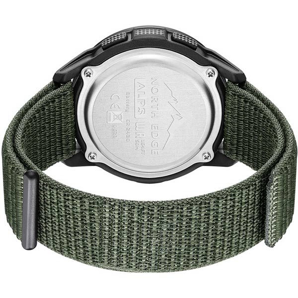 NORTH EDGE 24mm Silicone&Steel Strap Suitable For AQUA/GAVIA 2/Snow Leopard/APACHE3/EVOQUE2/TRITON
