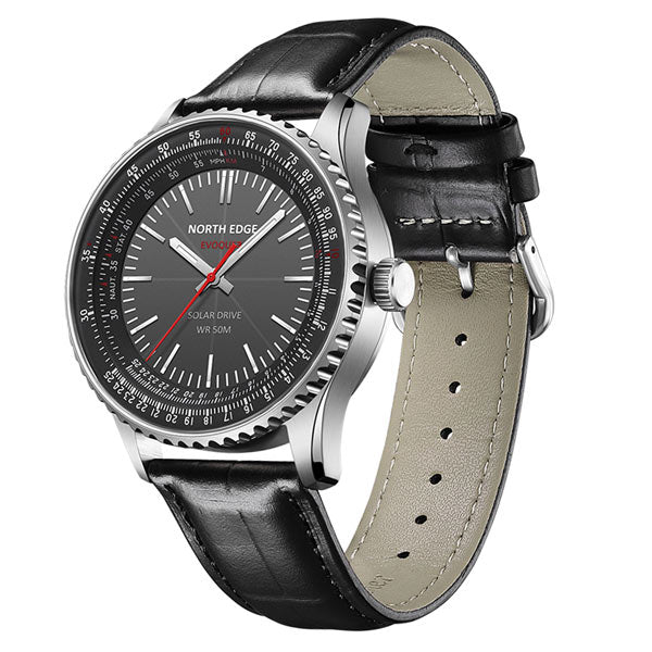 EVOQUE3 Solar Power Watch Luminous Pointer 50M Waterproof - NORTHEDGE