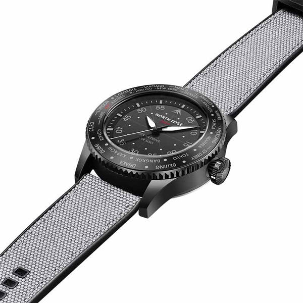 MACH Solar Power Waterproof Watch Outdoor Adventure Military Style Impact resistant - NORTHEDGE