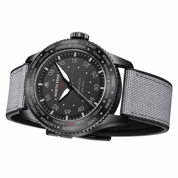 MACH Solar Power Waterproof Watch Outdoor Adventure Military Style Impact resistant - NORTHEDGE