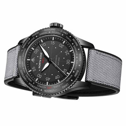 MACH Solar Power Waterproof Watch Outdoor Adventure Military Style Impact resistant - NORTHEDGE