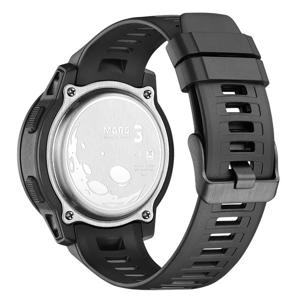 NORTH EDGE 24mm Silicone&Steel Strap Suitable For AQUA/GAVIA 2/Snow Leopard/APACHE3/EVOQUE2/TRITON