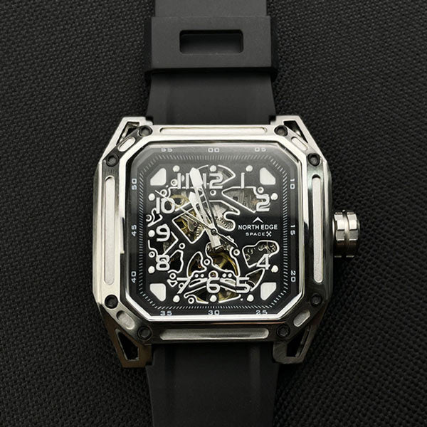 NORTH EDGE SPACE X Swimming Watch Mechanical Watch Self-Winding 100M W