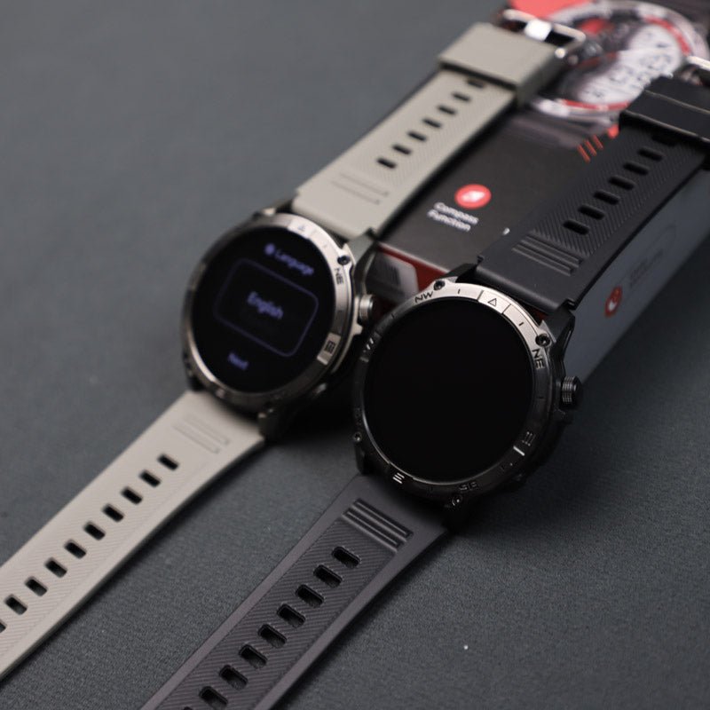 NORTH EDGE HK08 AMOLED Display Men's Watches GPS Outdoor Smart Waterproof - NORTHEDGE