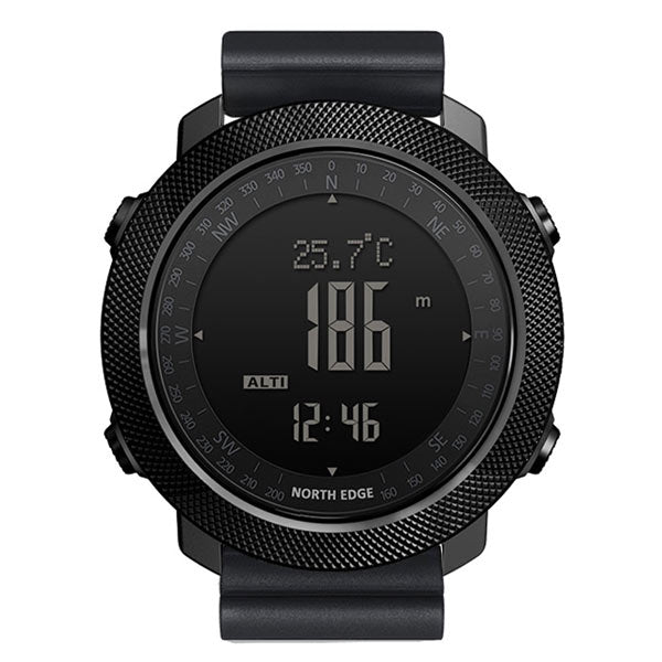 APACHE 3 Compass Altimeter Barometer Digital Watch 50M Waterproof - NORTHEDGE