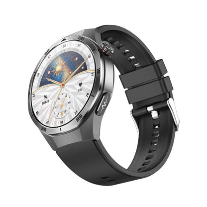 NORTH EDGE ET456 1.56 Inch AMOLED Screen ECG Micro Physical Examination Smartwatch Men's Watch Waterproof - NORTHEDGE