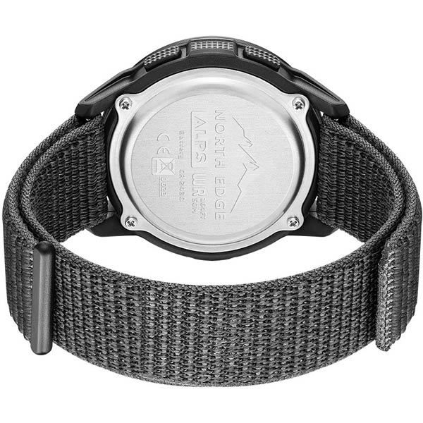NORTH EDGE 24mm Silicone&Steel Strap Suitable For AQUA/GAVIA 2/Snow Leopard/APACHE3/EVOQUE2/TRITON