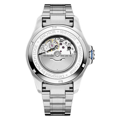 ANCHOR Mechanical Wristwatch 42MM Luxury Sapphire Glass MIYOTA 8215 Automatic 100M Waterproof - NORTHEDGE