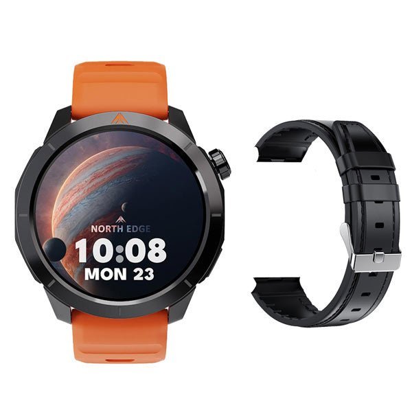 NORTH EDGE XTREK 2 AMOLED Display GPS 3ATM Waterproof Barometer Sports Smartwatch Men's Watch Waterproof - NORTHEDGE