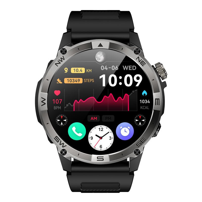 NORTH EDGE HK08 AMOLED Display Men's Watches GPS Outdoor Smart Waterproof - NORTHEDGE