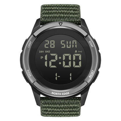 NORTH EDGE TERRAX Outdoor Gear Watch 50M Waterproof Men Watch