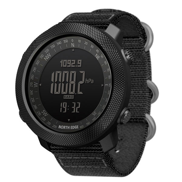 APACHE 3 Compass Altimeter Barometer Digital Watch 50M Waterproof - NORTHEDGE