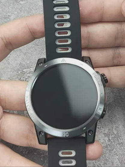 NORTH EDGE CROSS FIT3 GPS AMOLED Smartwatch Barometer Altimeter 50m waterproof Men's Watch