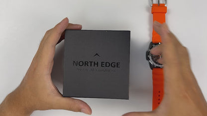 NORTH EDGE EVOQUE2 Solar Powered Watch Exploration Mountaineering 50M Waterproof Men's Watch